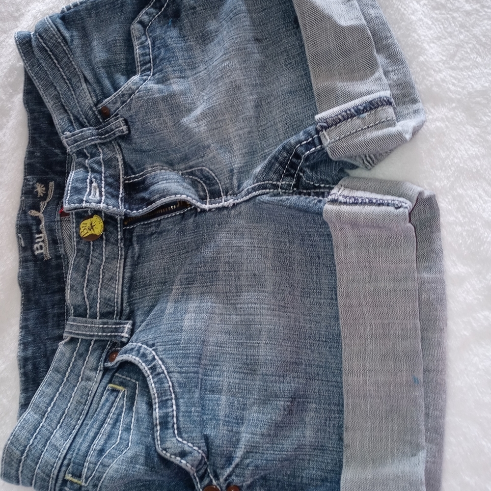 Women BU denim shorts